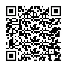 Kode QR untuk nomor Telepon +12515274556