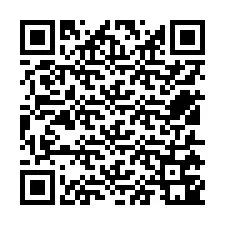 QR-Code für Telefonnummer +12515741057