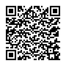 QR-code voor telefoonnummer +12515741108