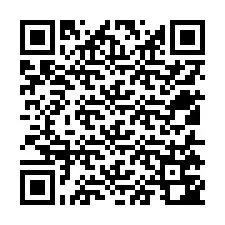 QR код за телефонен номер +12515742210