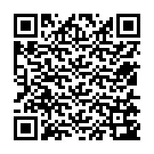 Codice QR per il numero di telefono +12515743216