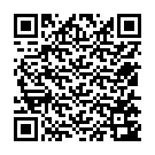 QR-koodi puhelinnumerolle +12515743756