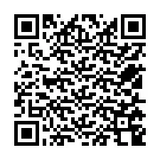 QR-code voor telefoonnummer +12515748133