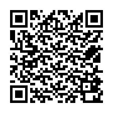 Kode QR untuk nomor Telepon +12515820227