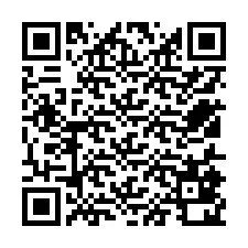 QR kód a telefonszámhoz +12515820507