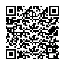 Kode QR untuk nomor Telepon +12515820657