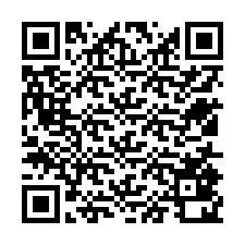 QR Code สำหรับหมายเลขโทรศัพท์ +12515820782