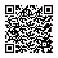 QR-code voor telefoonnummer +12515824761