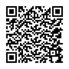 QR-code voor telefoonnummer +12515994378