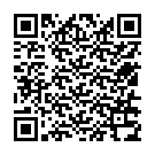 Codice QR per il numero di telefono +12516334956