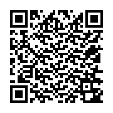 QR-koodi puhelinnumerolle +12516342699