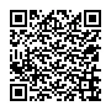 QR-код для номера телефона +12516667054