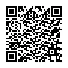 Codice QR per il numero di telefono +12516668595