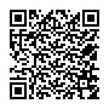 QR-koodi puhelinnumerolle +12516754573