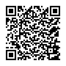 QR-koodi puhelinnumerolle +12516803851