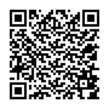 Código QR para número de telefone +12516804598