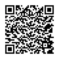 QR-Code für Telefonnummer +12516806685