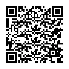 QR Code สำหรับหมายเลขโทรศัพท์ +12516808652