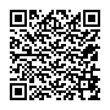 QR kód a telefonszámhoz +12516874055