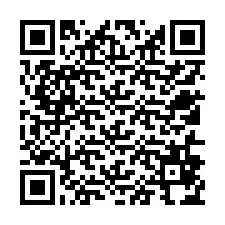 Código QR para número de telefone +12516874518