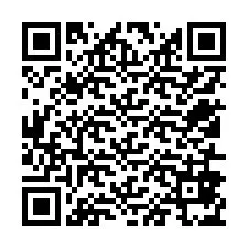 QR-код для номера телефона +12516875899