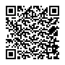 QR kód a telefonszámhoz +12516879877