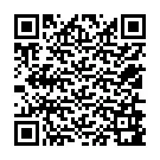 QR Code สำหรับหมายเลขโทรศัพท์ +12516981169