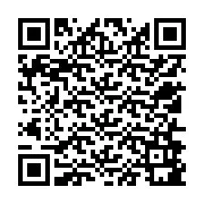 Codice QR per il numero di telefono +12516981268