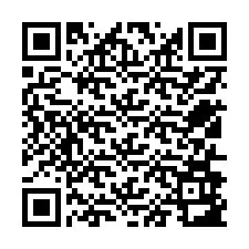 QR код за телефонен номер +12516983373