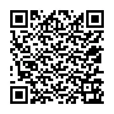 QR kód a telefonszámhoz +12517163158