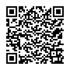 Kode QR untuk nomor Telepon +12517163845