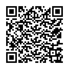 QR Code สำหรับหมายเลขโทรศัพท์ +12517167006