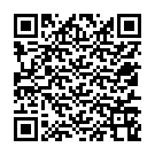 QR kód a telefonszámhoz +12517168918