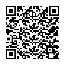 Código QR para número de telefone +12517250613