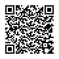 QR код за телефонен номер +12517254026