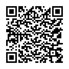 QR Code สำหรับหมายเลขโทรศัพท์ +12517254030