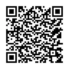 Kod QR dla numeru telefonu +12517254051