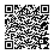 QR-koodi puhelinnumerolle +12517434845