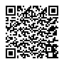 QR Code pour le numéro de téléphone +12517440404