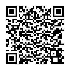 QR kód a telefonszámhoz +12517440461