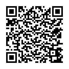 QR-code voor telefoonnummer +12517443026