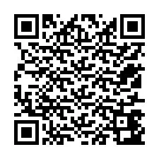 QR код за телефонен номер +12517443085