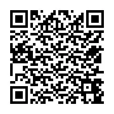 Código QR para número de telefone +12517445496