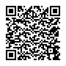 QR код за телефонен номер +12517446266