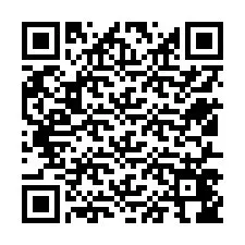 Código QR para número de telefone +12517446622