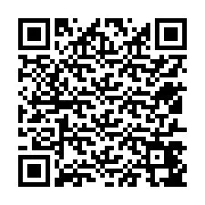 QR код за телефонен номер +12517447452