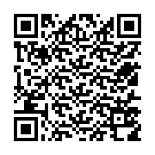 Kode QR untuk nomor Telepon +12517518616