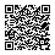 QR-code voor telefoonnummer +12517538427