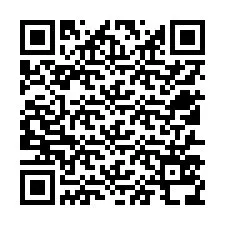 QR-kood telefoninumbri jaoks +12517538658