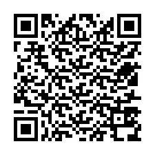 電話番号のQRコード +12517538886